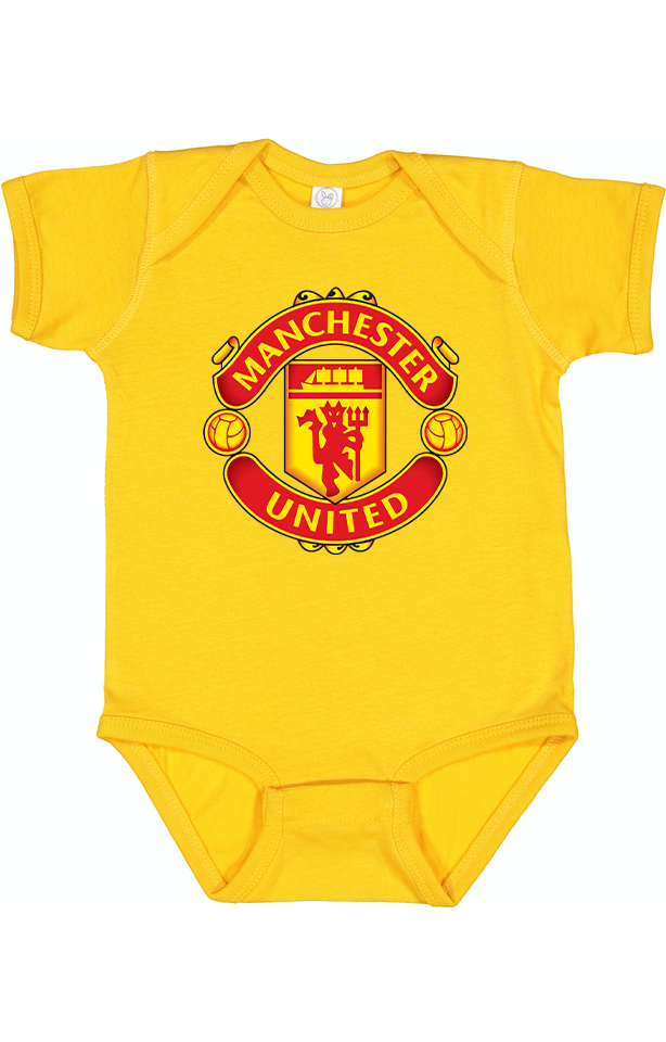 Baby Manchester United Soccer Romper Onesie