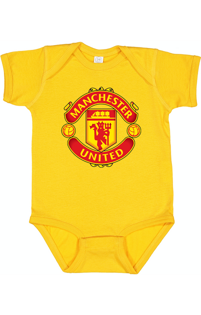 Baby Manchester United Soccer Romper Onesie