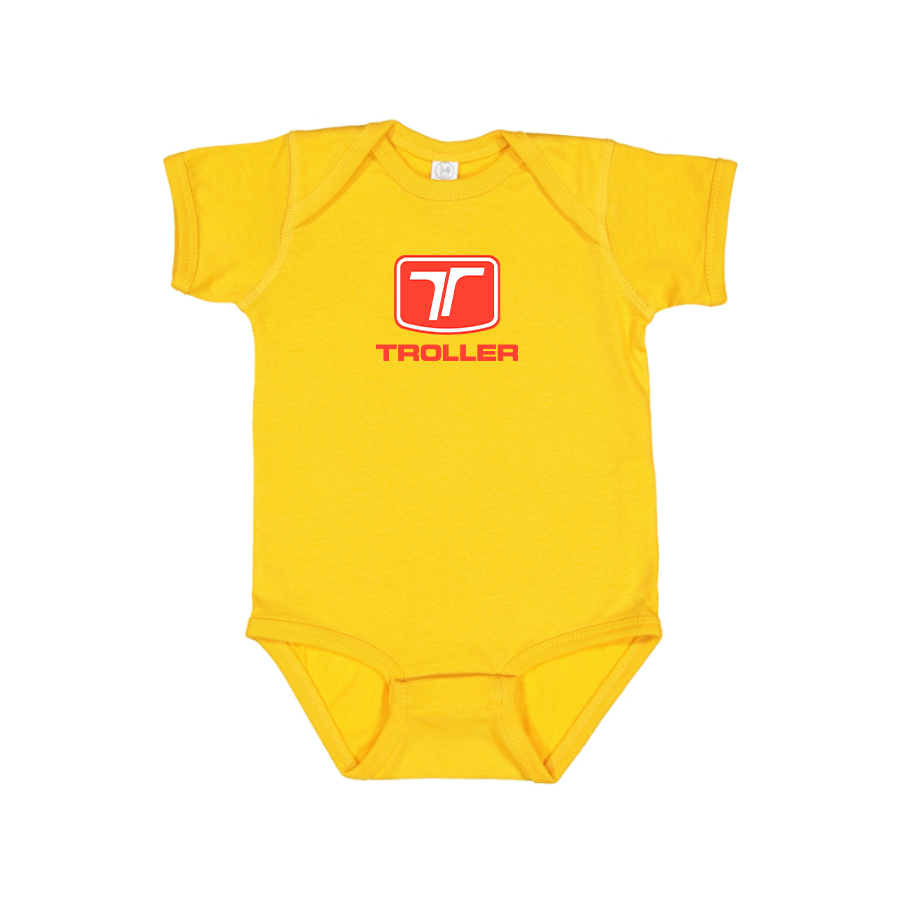 Troller Logo Baby Romper Onesie