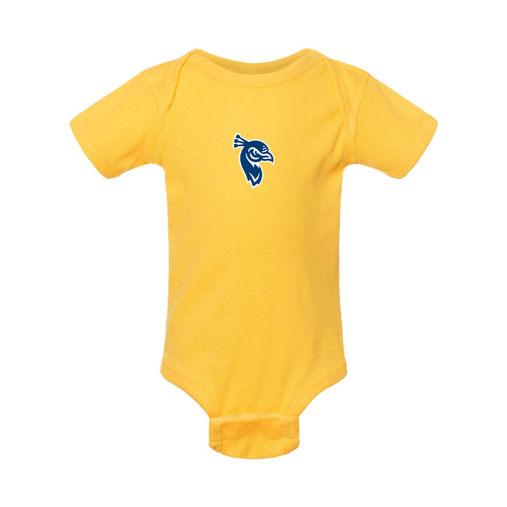 Saint Peters Peacocks Logo  Rabbit Skins Infant Baby Rib Bodysuit