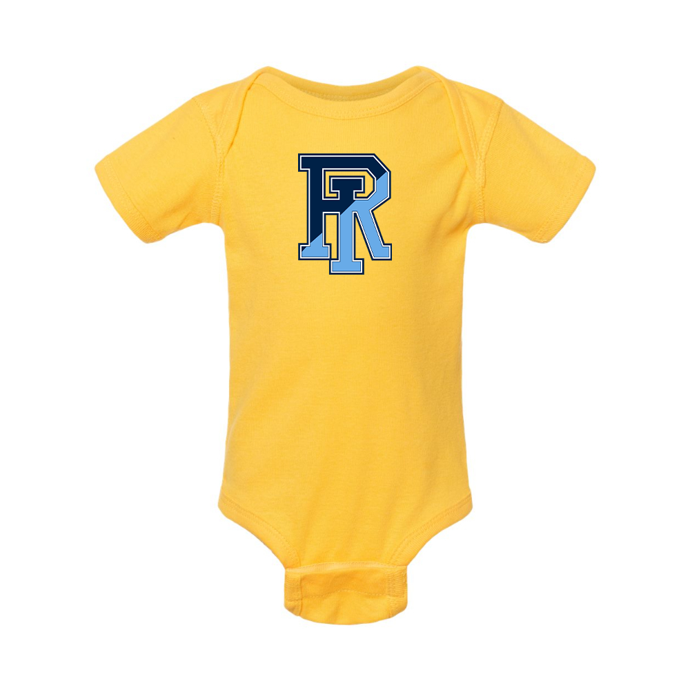 Rhode Island Rams Logo Rabbit Skins Infant Baby Rib Bodysuit
