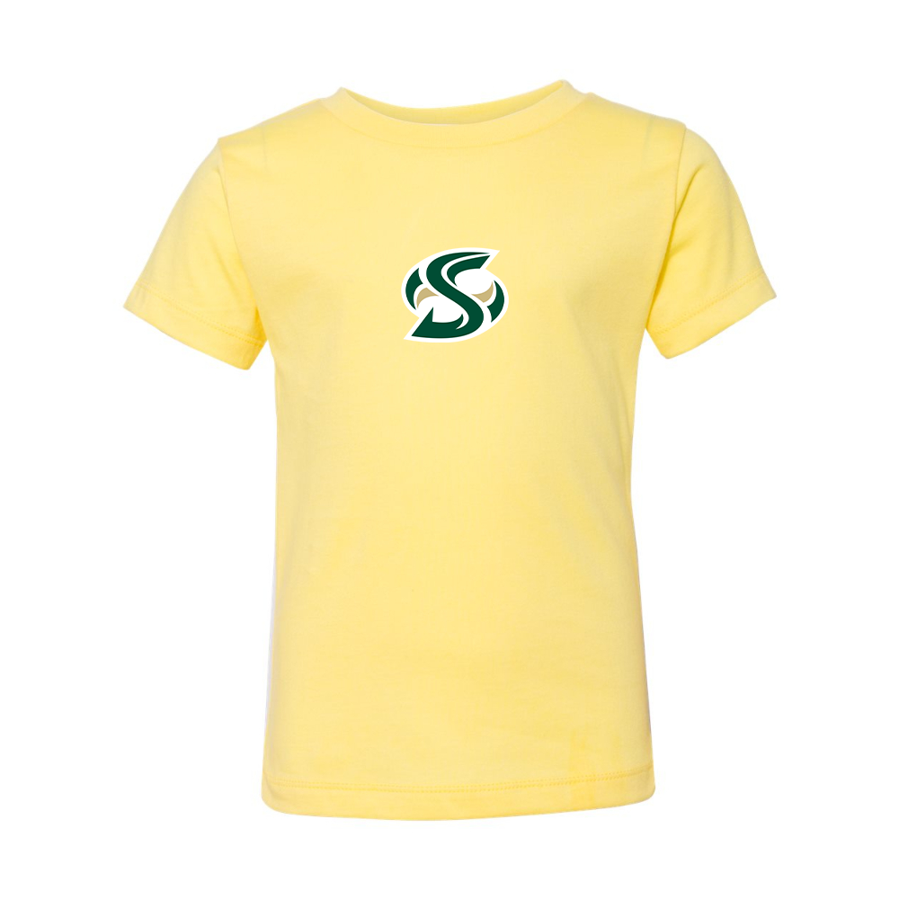 Sacramento State Hornets Logo  BELLA  CANVAS Toddler Jersey Tee