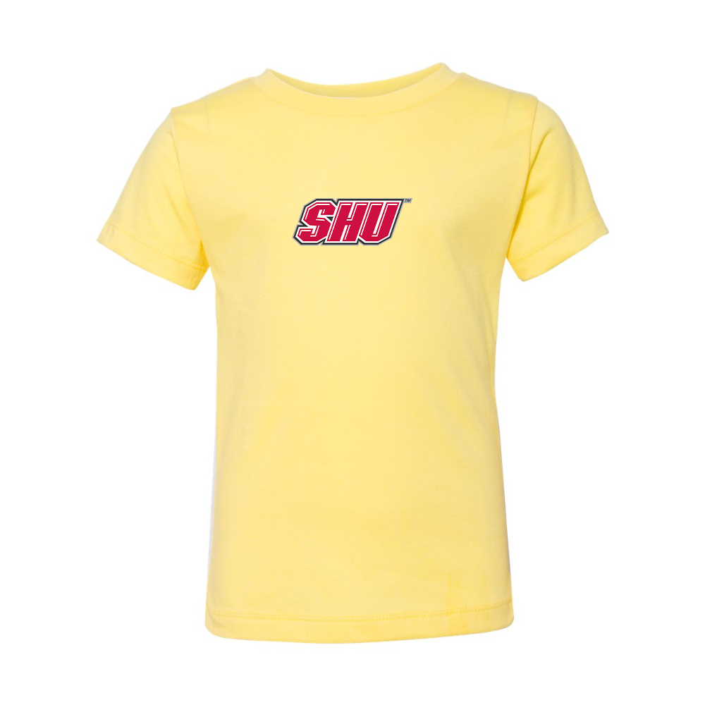 Sacred Heart Pioneers Logo BELLA  CANVAS Toddler Jersey Tee