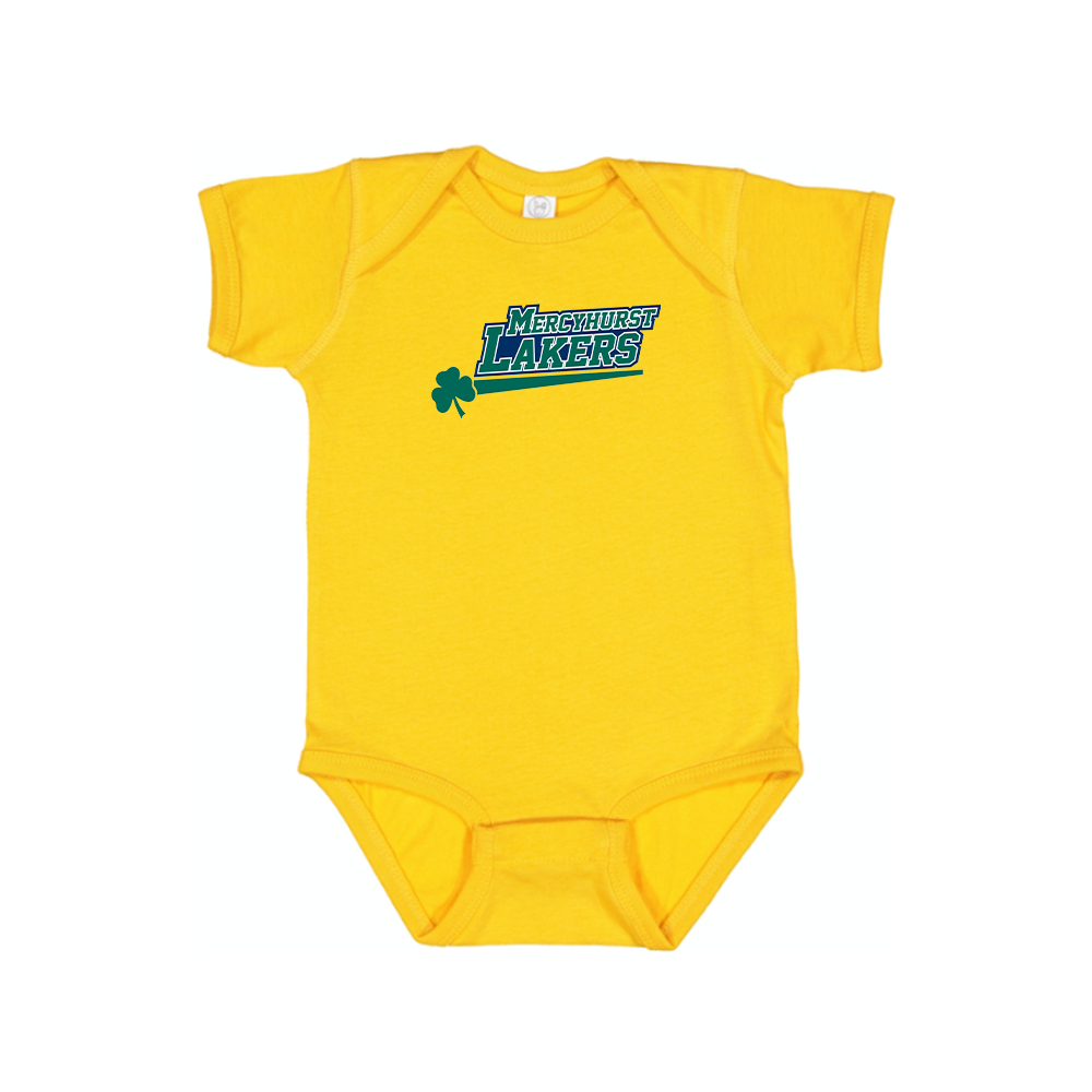 Mercyhurst Lakers Logo Baby Romper Onesie