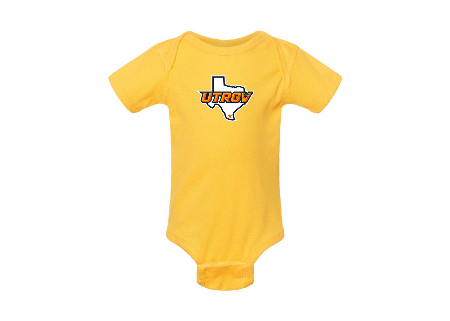UTRGV Vaqueros Rabbit Skins Infant Baby Rib Bodysuit