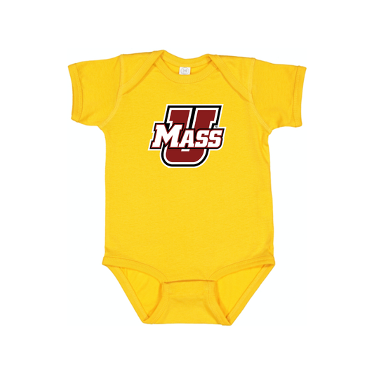Massachusetts Minutemen Logo Baby Romper Onesie