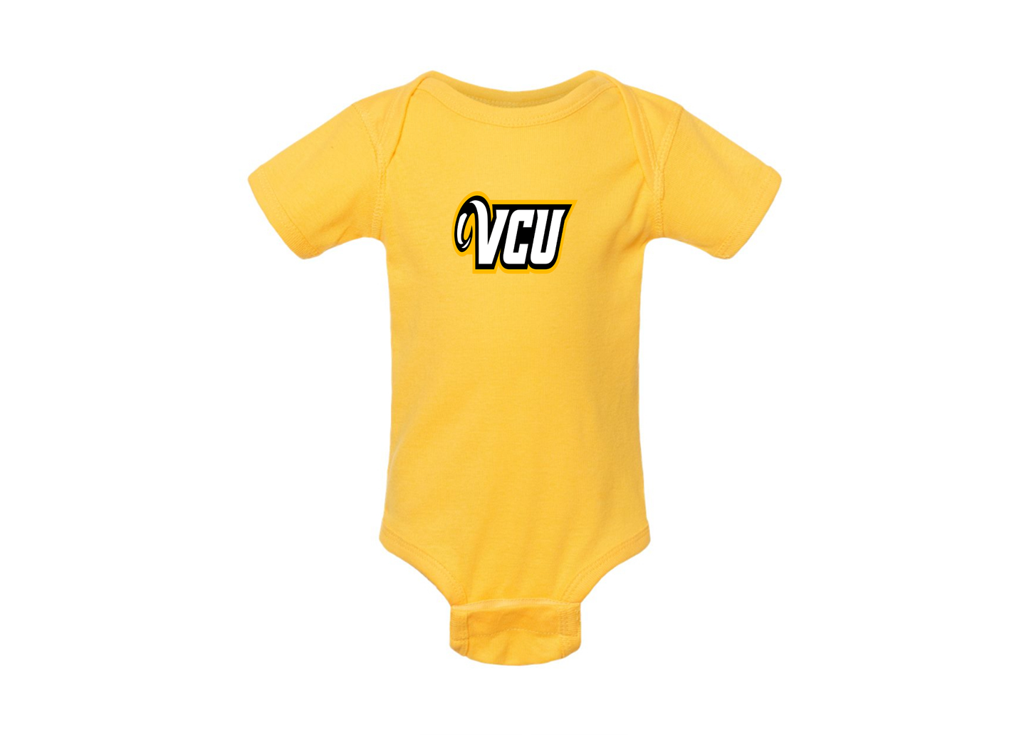 Virginia Commonwealth Rams Rabbit Skins Infant Baby Rib Bodysuit