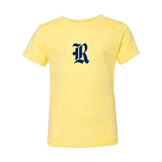 Rice Owls Logo BELLA  CANVAS Toddler Jersey Tee