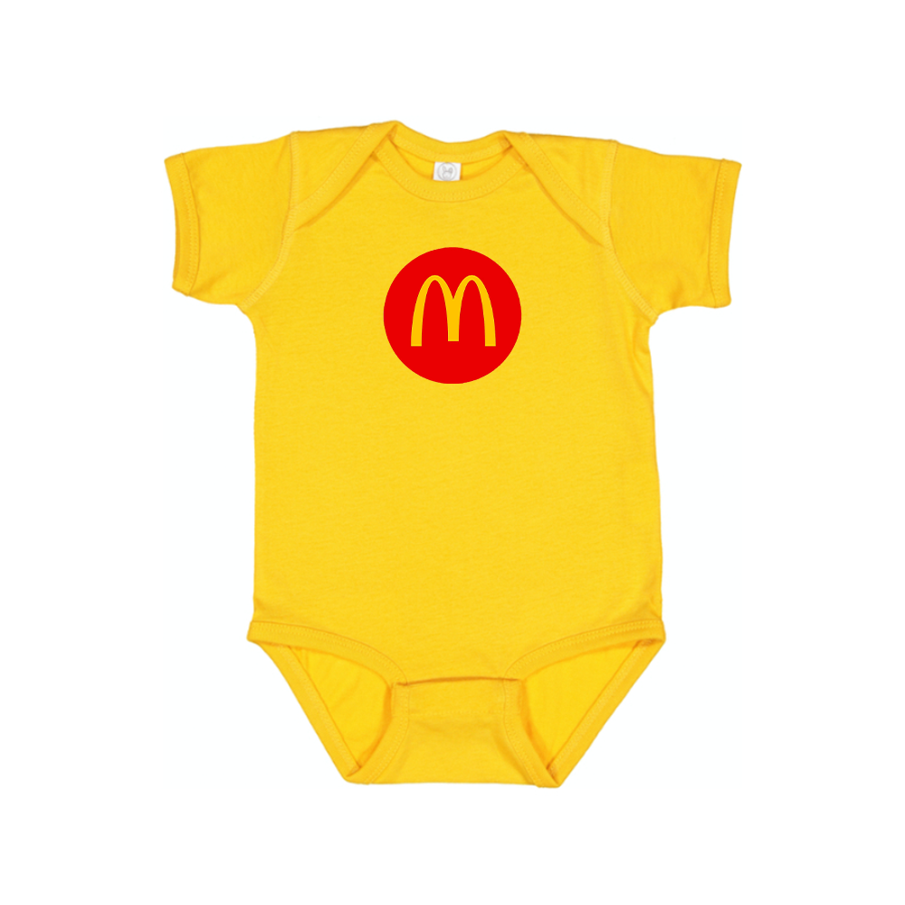 McDonalds  Logo Baby Romper Onesie