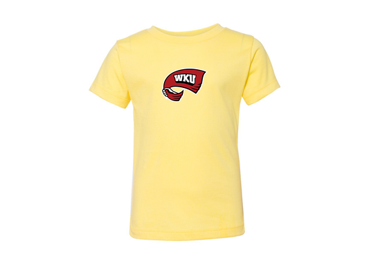 Western Kentucky Hilltoppers BELLA  CANVAS Toddler Jersey Tee