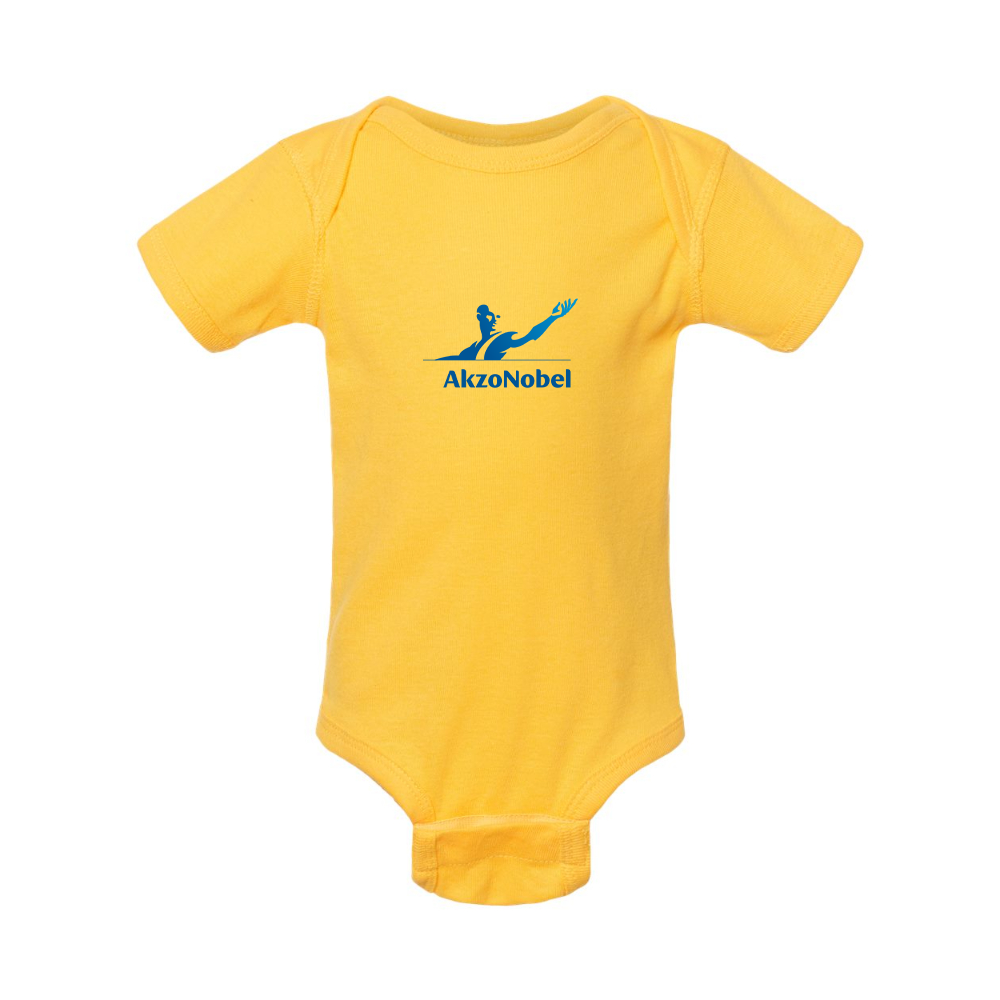 AkzoNobel Logo  Rabbit Skins Infant Baby Rib Bodysuit