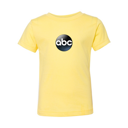 Abc Logo BELLA  CANVAS Toddler Jersey Tee