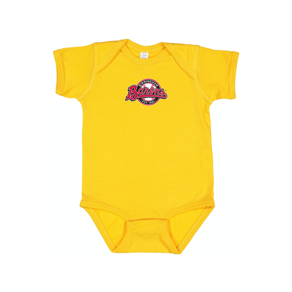 Birmingham Barons Logo Baby Romper Onesie