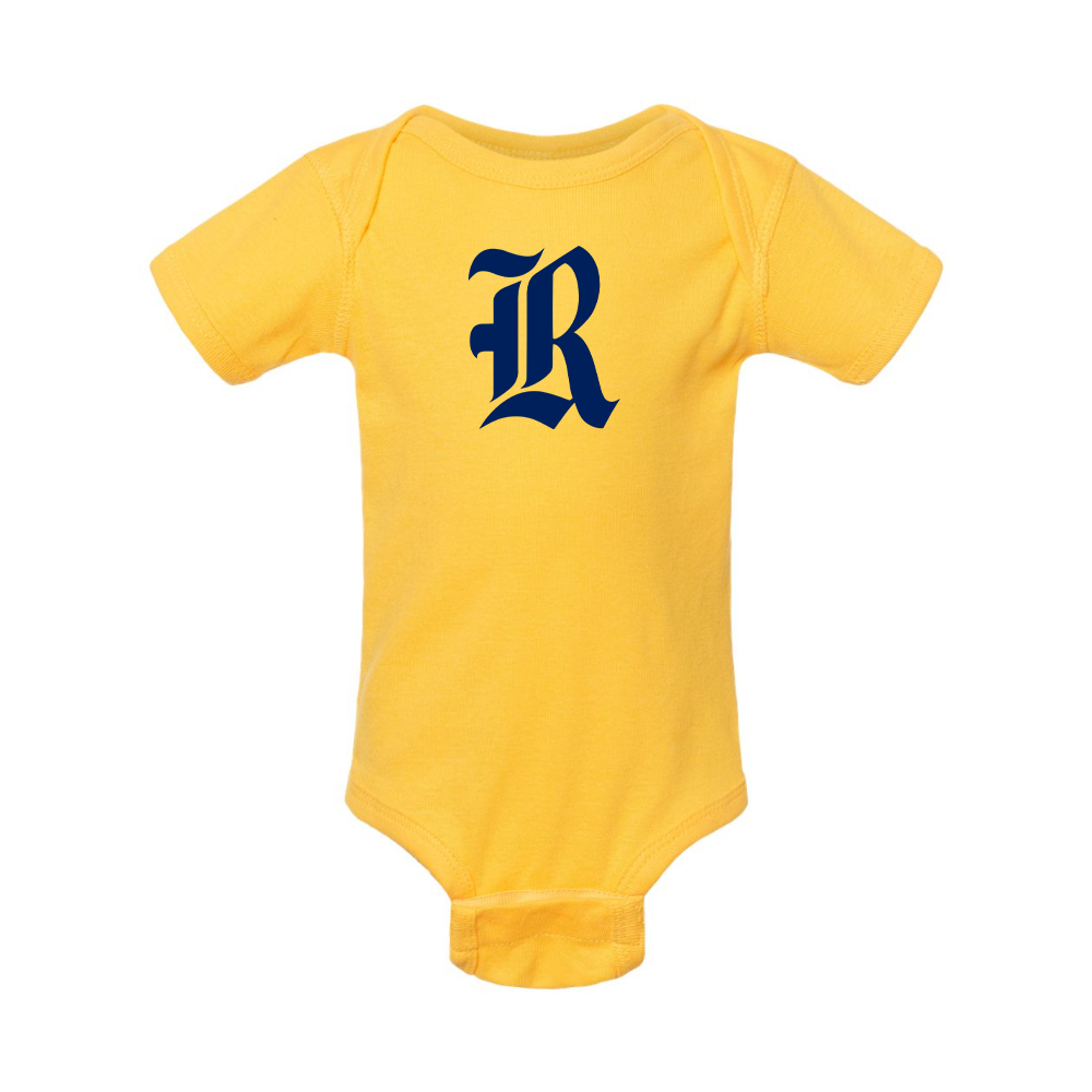 Rice Owls Logo Rabbit Skins Infant Baby Rib Bodysuit
