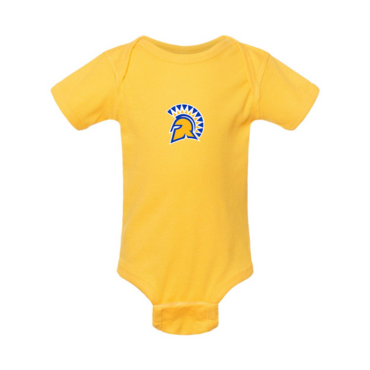 San Jose State Spartans Logo Rabbit Skins Infant Baby Rib Bodysuit