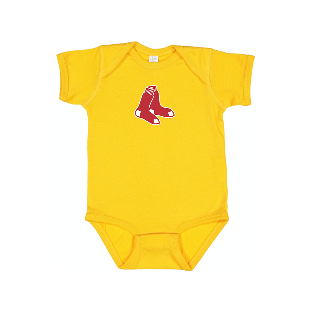 Boston Red Sox Logo Baby Romper Onesie