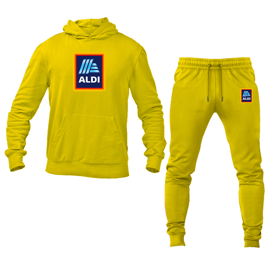 Men's Aldi Logo Hoodie Joggers Set