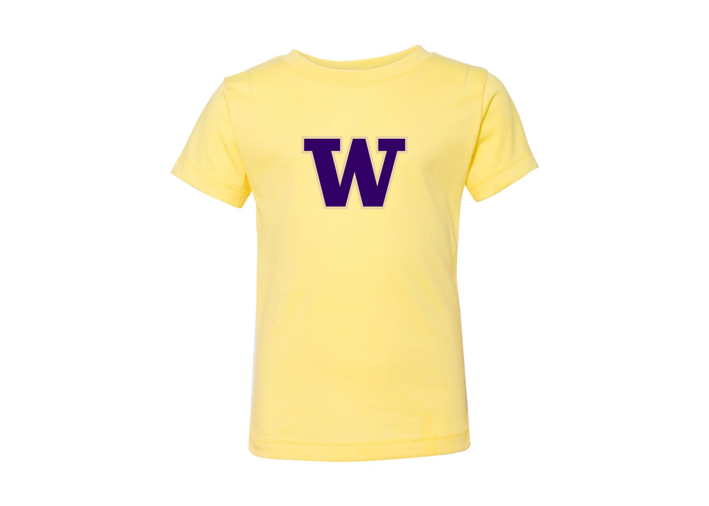 Washington Huskies BELLA  CANVAS Toddler Jersey Tee
