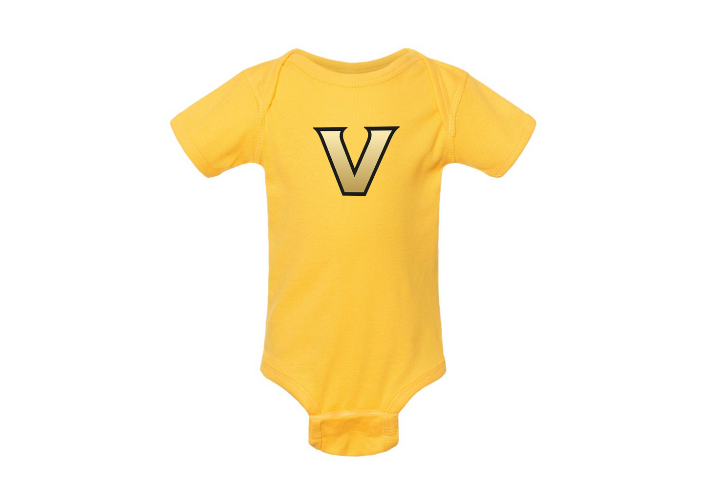 Vanderbilt Commodores Rabbit Skins Infant Baby Rib Bodysuit