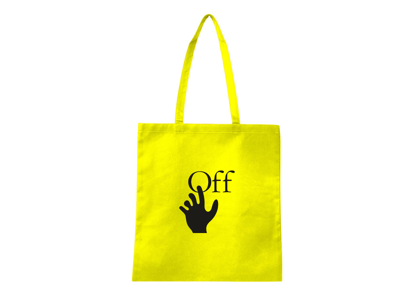 Off-White Hand Q-Tees Non-Woven  Tote