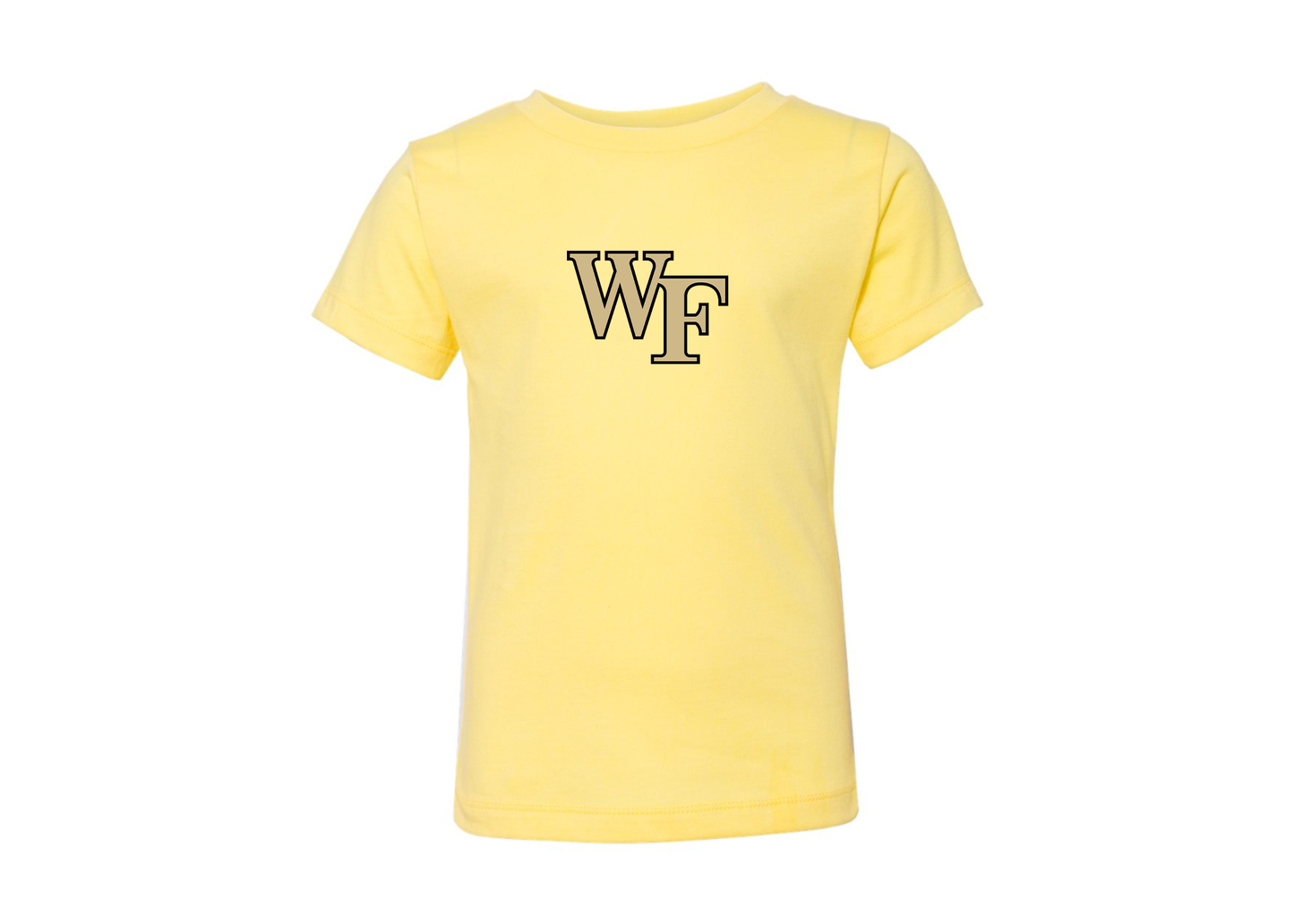Wake Forest Demon Deacons BELLA  CANVAS Toddler Jersey Tee