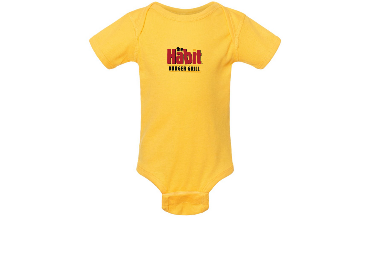 The Habit Burger Grill Rabbit Skins Infant Baby Rib Bodysuit