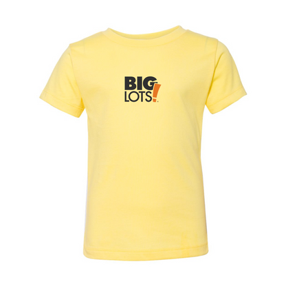 Big Lots Logo BELLA  CANVAS Toddler Jersey Tee