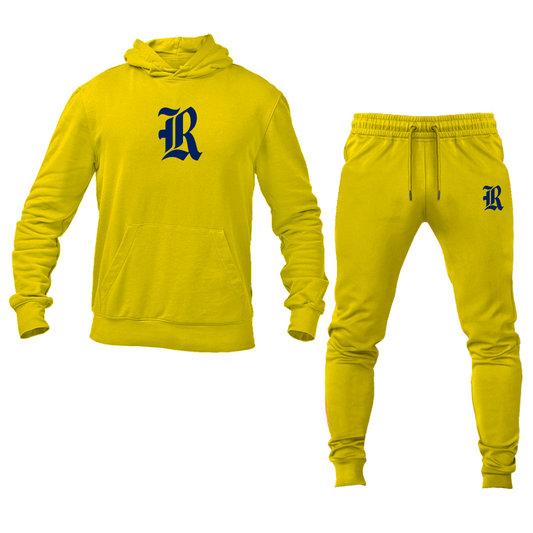 Men's Rice Owls Logo Hoodie Joggers Set