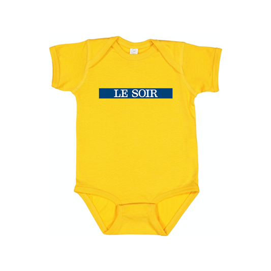 Le soir Logo Baby Romper Onesie