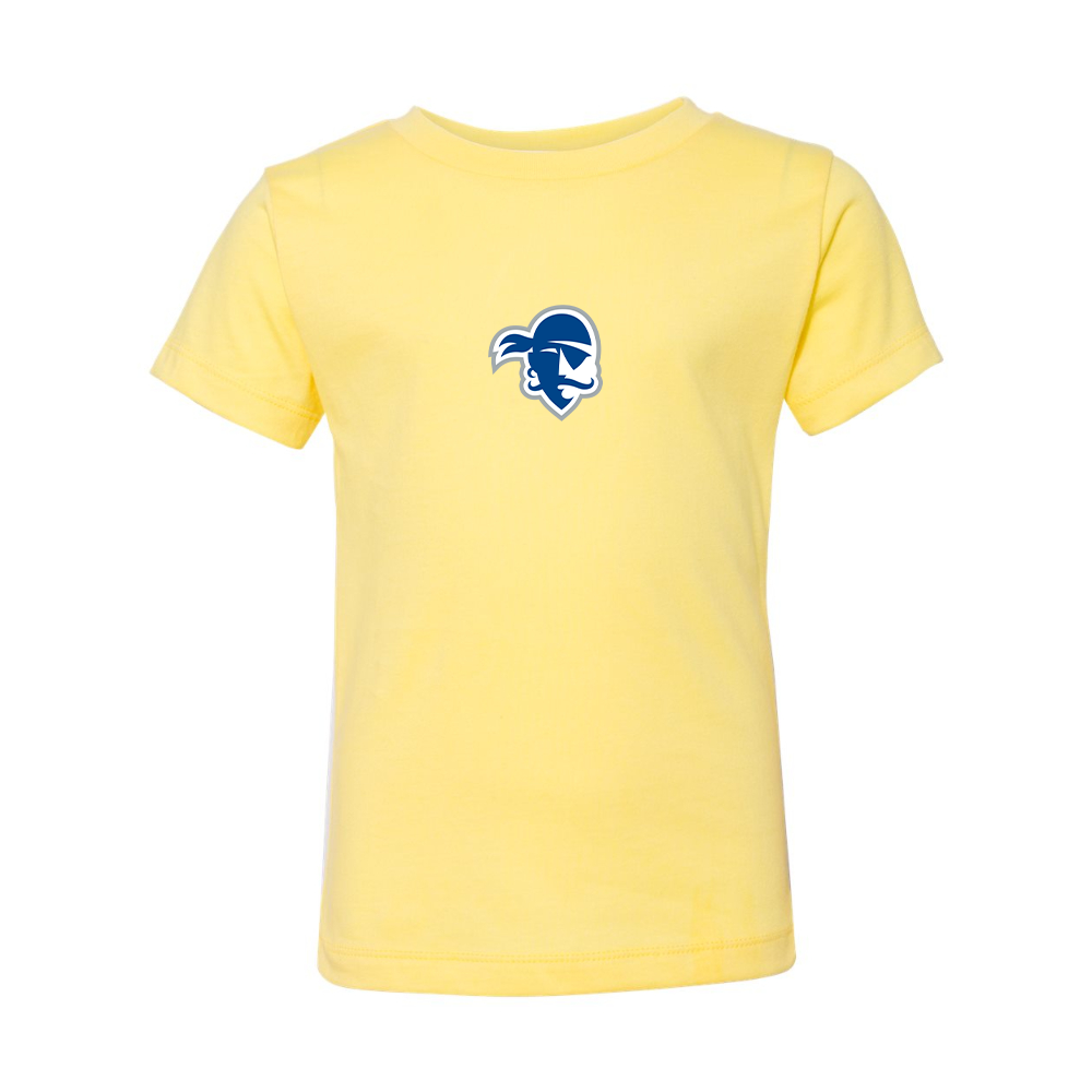 Seton Hall Pirates Logo BELLA  CANVAS Toddler Jersey Tee
