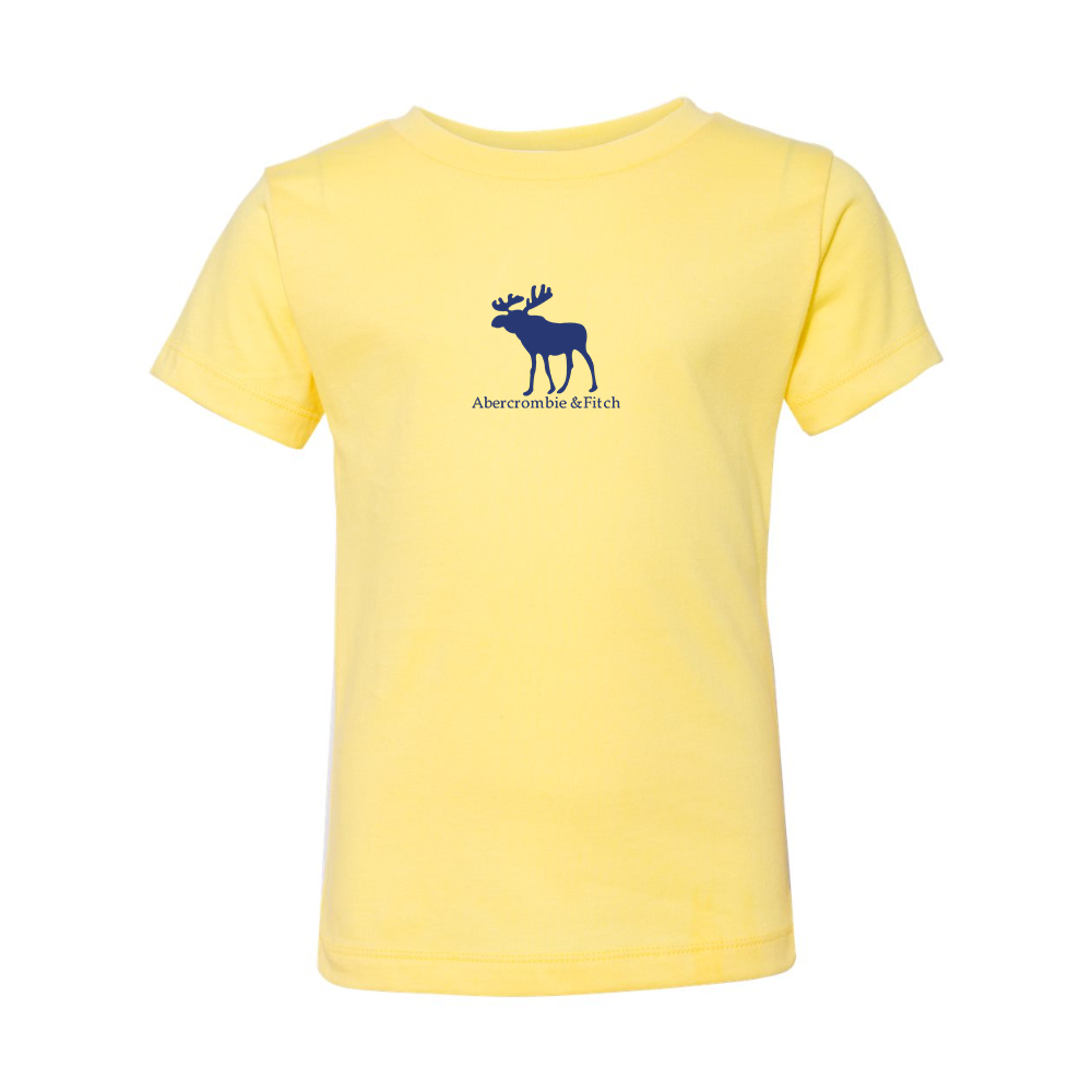 Abercrombie & Fitch Moose Logo BELLA  CANVAS Toddler Jersey Tee