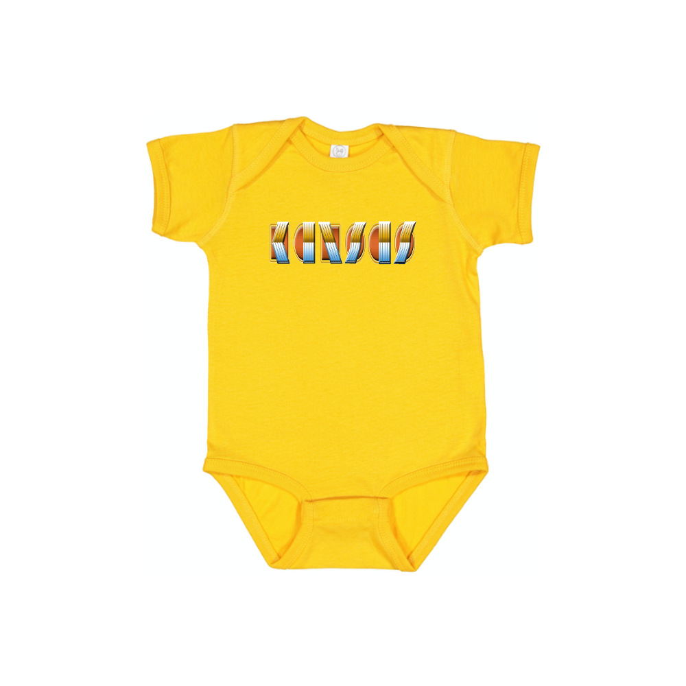 Kansas Logo Baby Romper Onesie
