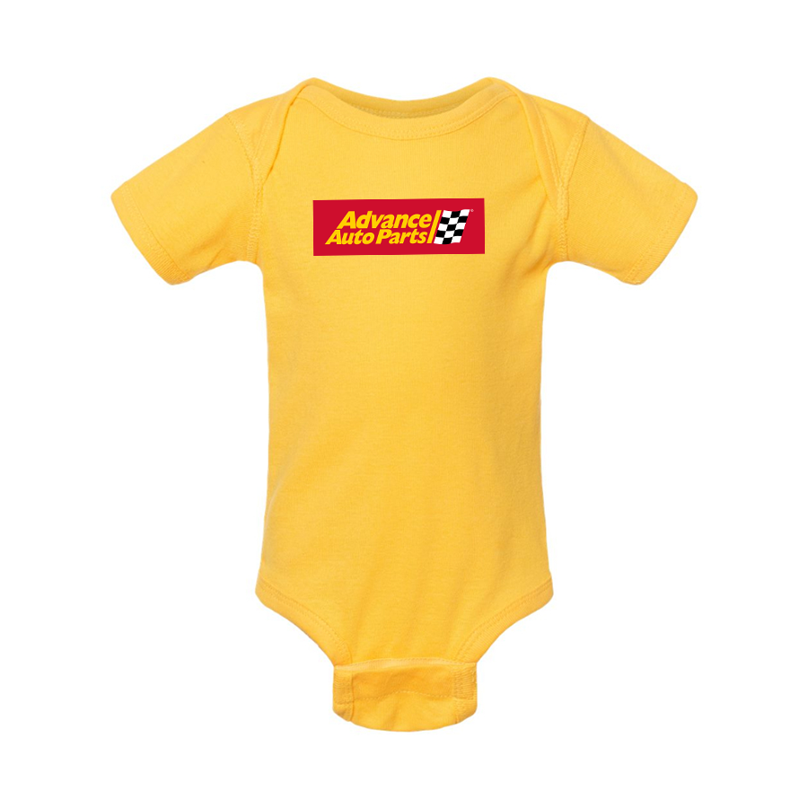 Advance Auto Parts Logo  Rabbit Skins Infant Baby Rib Bodysuit