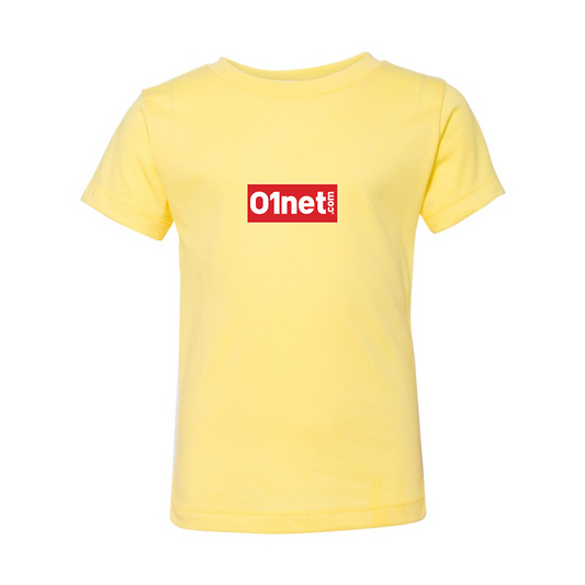 01net Logo BELLA  CANVAS Toddler Jersey Tee