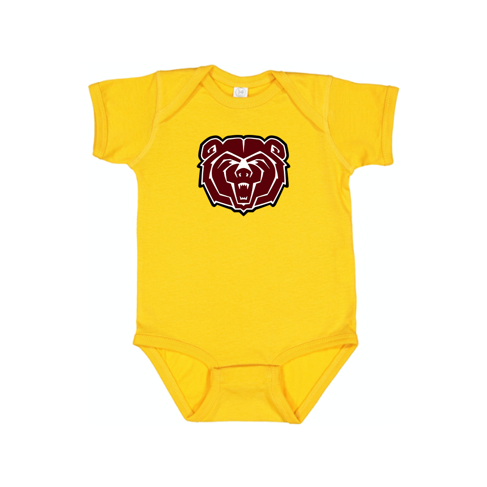 Missouri State Bears Logo Baby Romper Onesie
