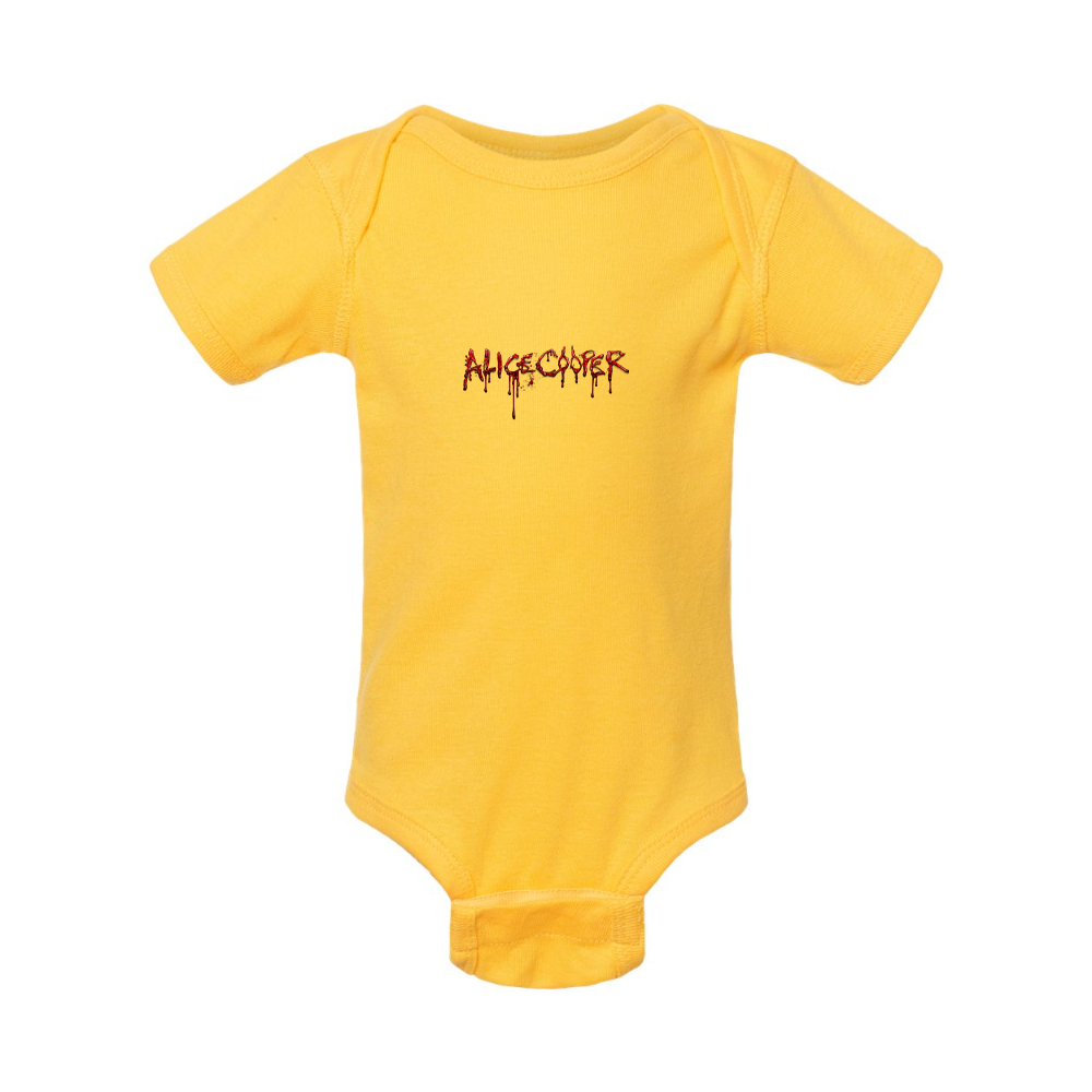 Alice Cooper Logo  Rabbit Skins Infant Baby Rib Bodysuit