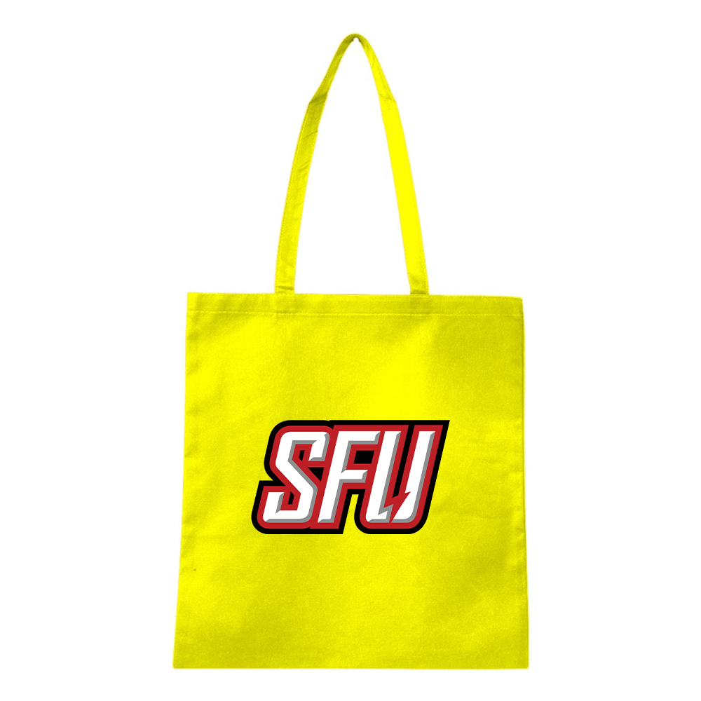 Saint Francis Red Flash Logo Q-Tees Non-Woven  Tote