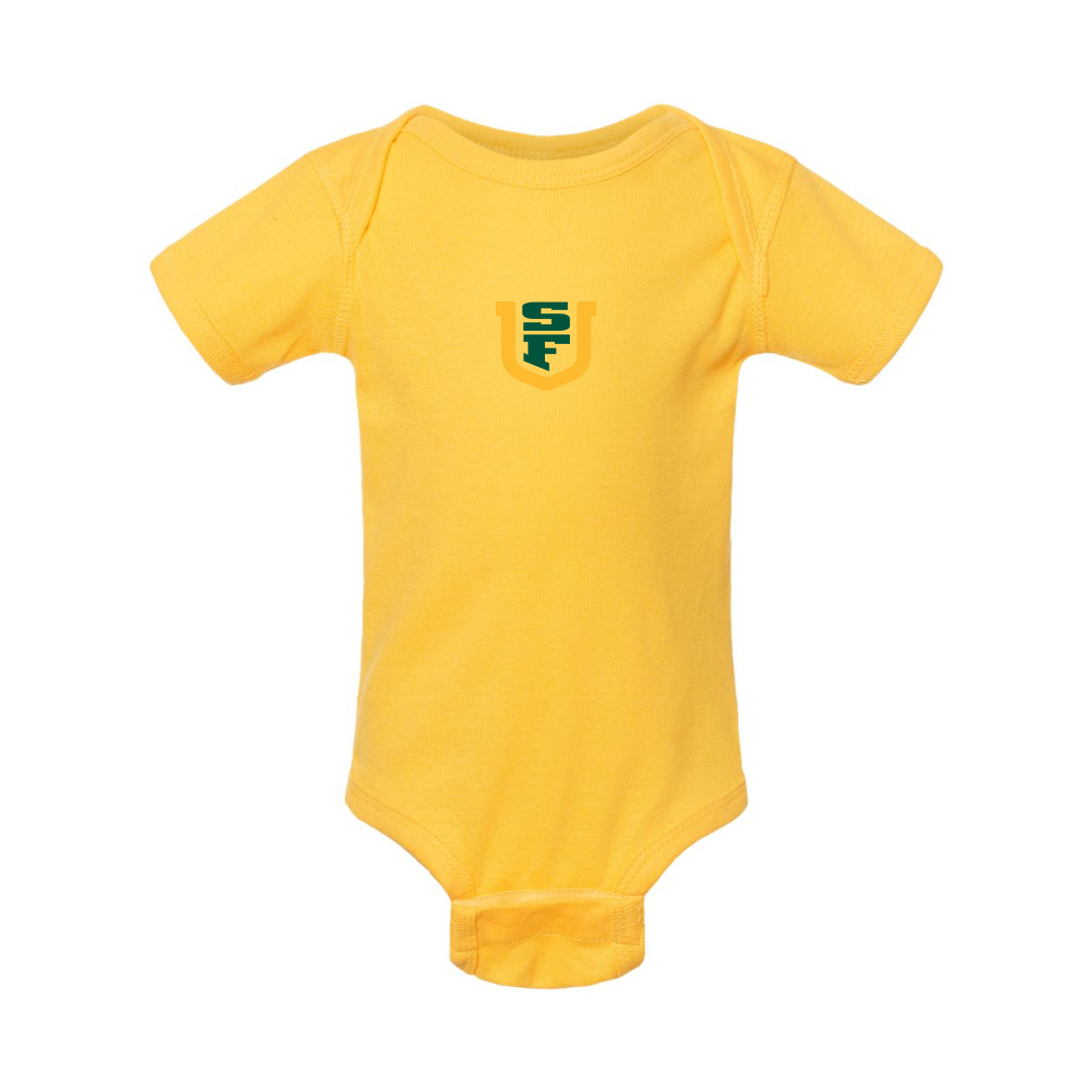 San Francisco Dons Logo Rabbit Skins Infant Baby Rib Bodysuit