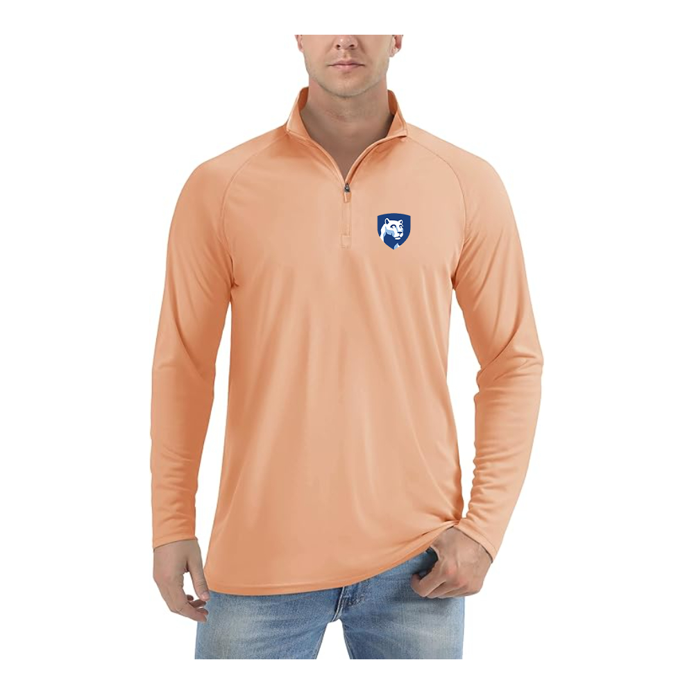 Men's Penn State Symbol Lightweight Quarter-Zip Athletic Shirt Long Sleeve Performance Wear