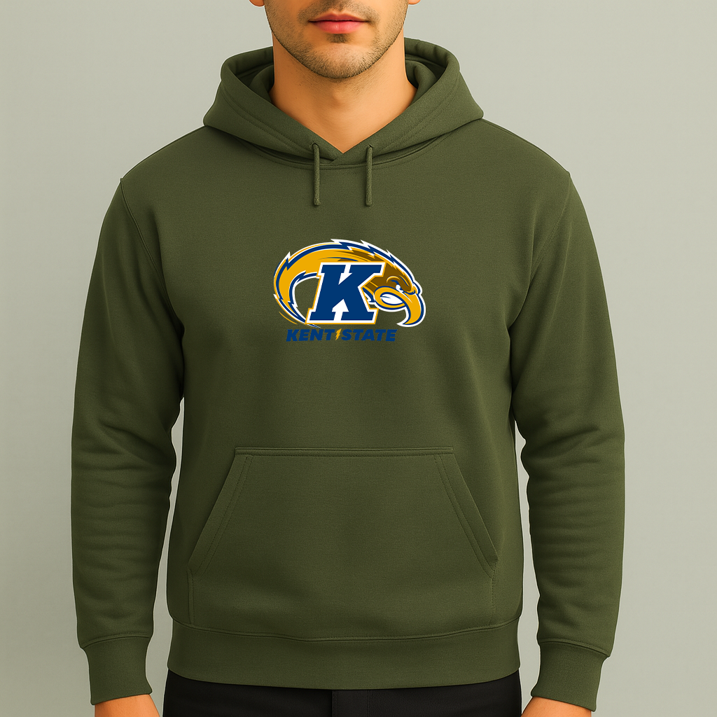 Men's Kent State Golden Flashes Logo Pullover Hoodie