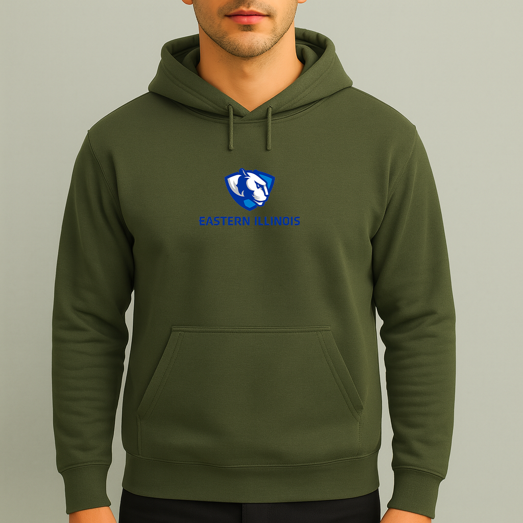 Men's Eastern Illinois Panthers Logo Pullover Hoodie