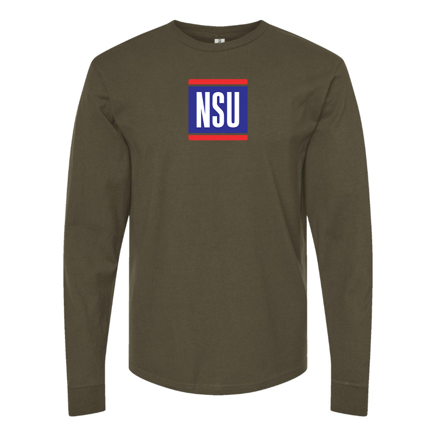 Men's NSU Logo Long Sleeve T-Shirt
