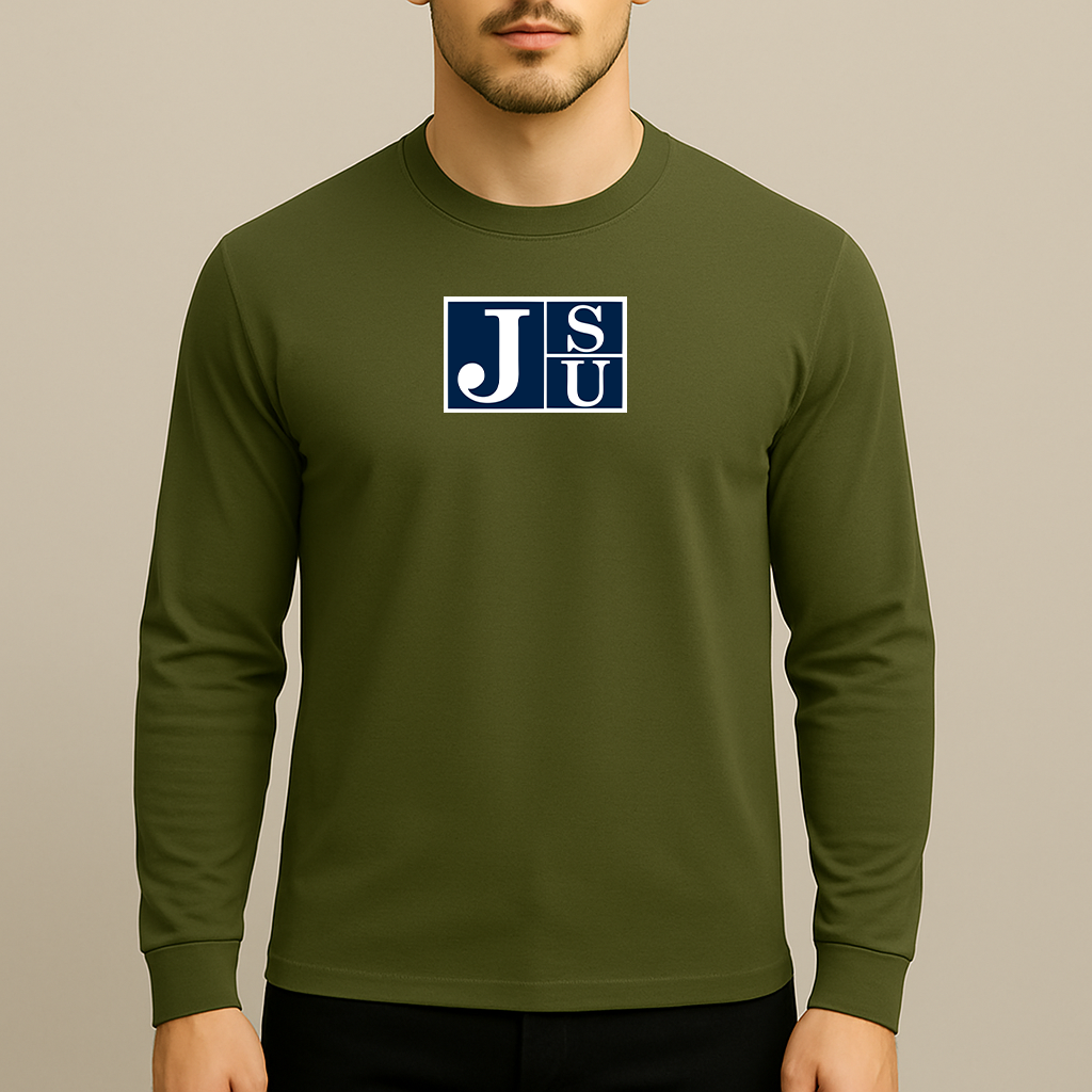 Men's Jackson State Tigers Logo Long Sleeve T-Shirt
