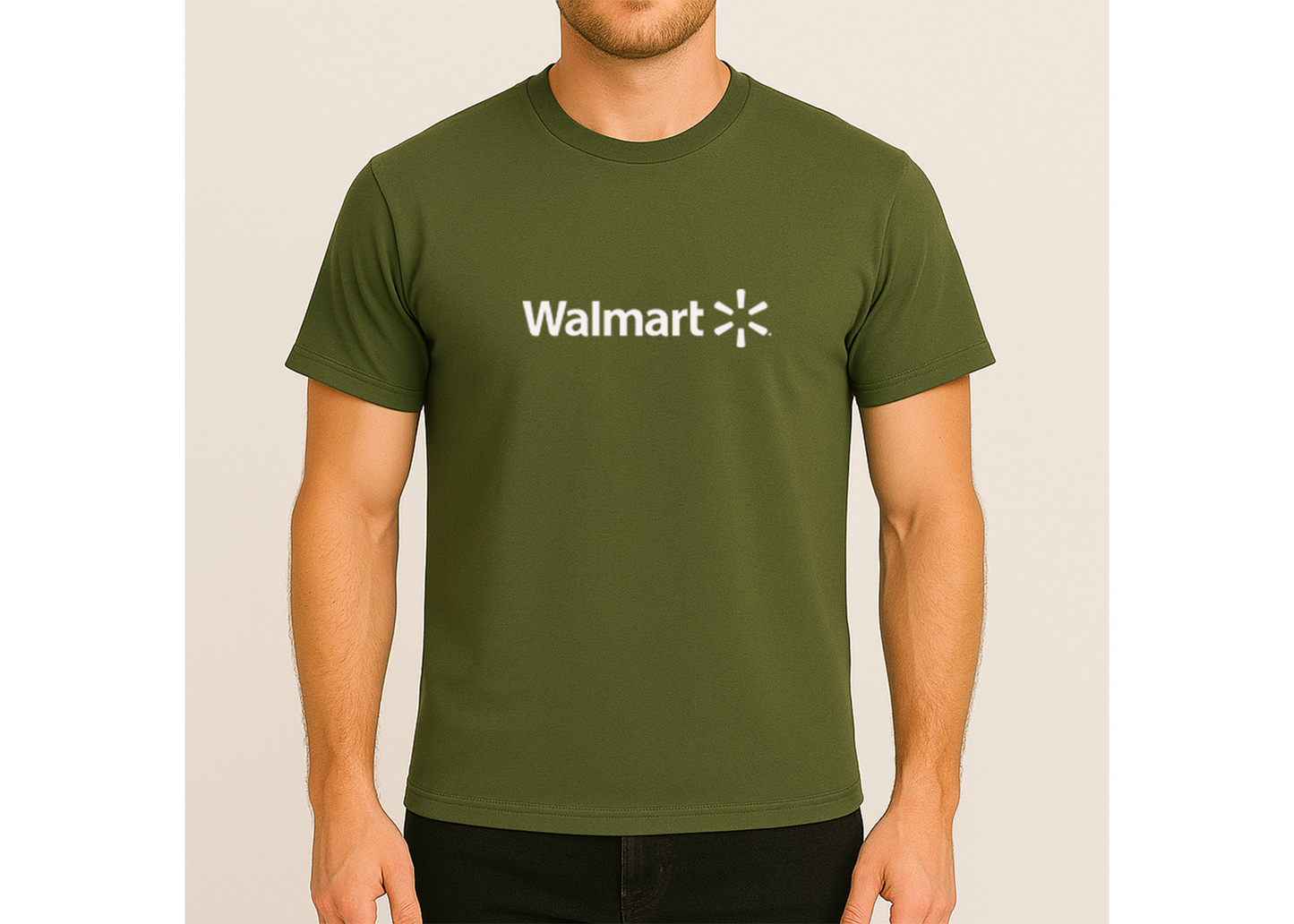 Men's Walmart Logo Cotton T-Shirt