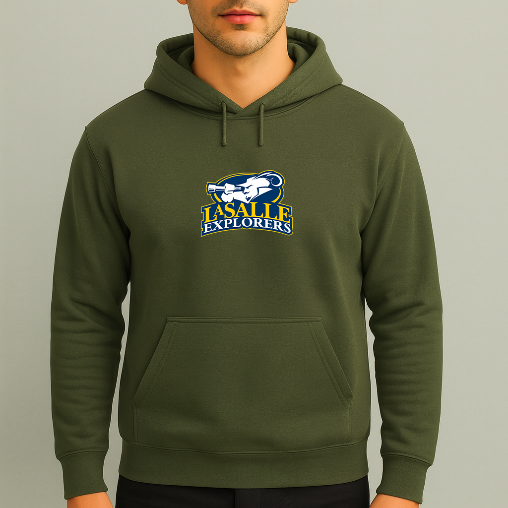 Men's La Salle Explorers Logo Pullover Hoodie