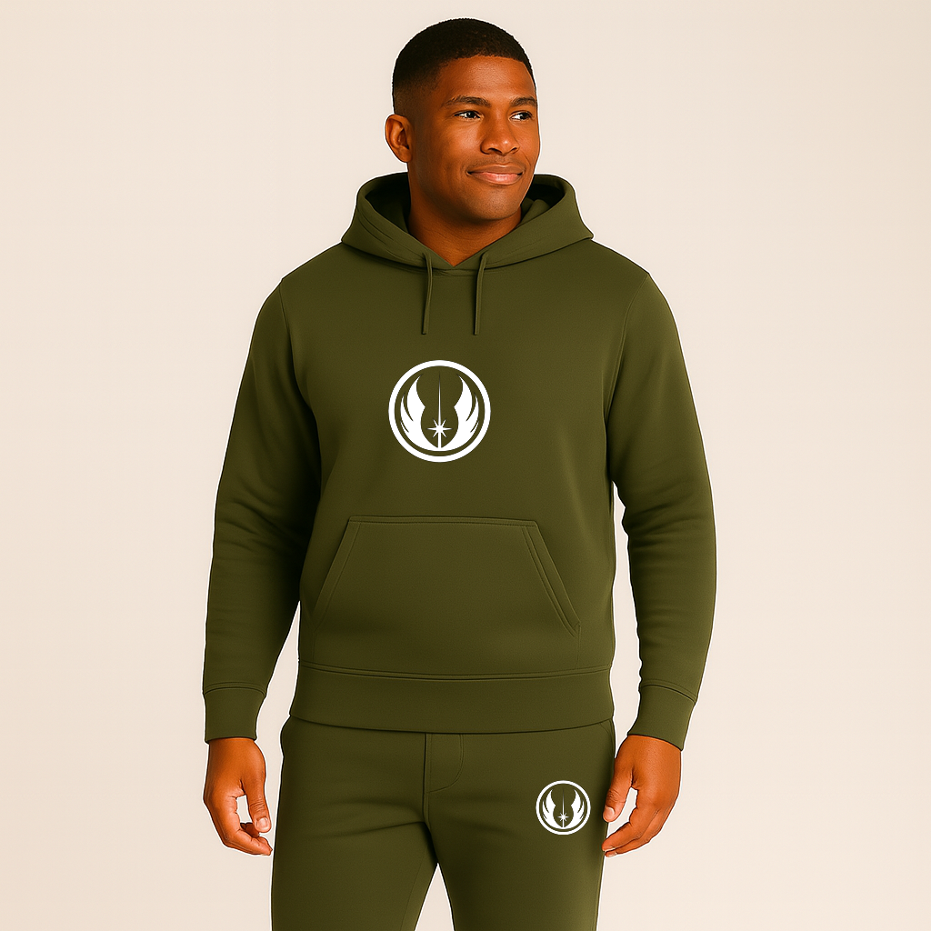 Men's Jedi Star Wars Movie Hoodie Joggers Set