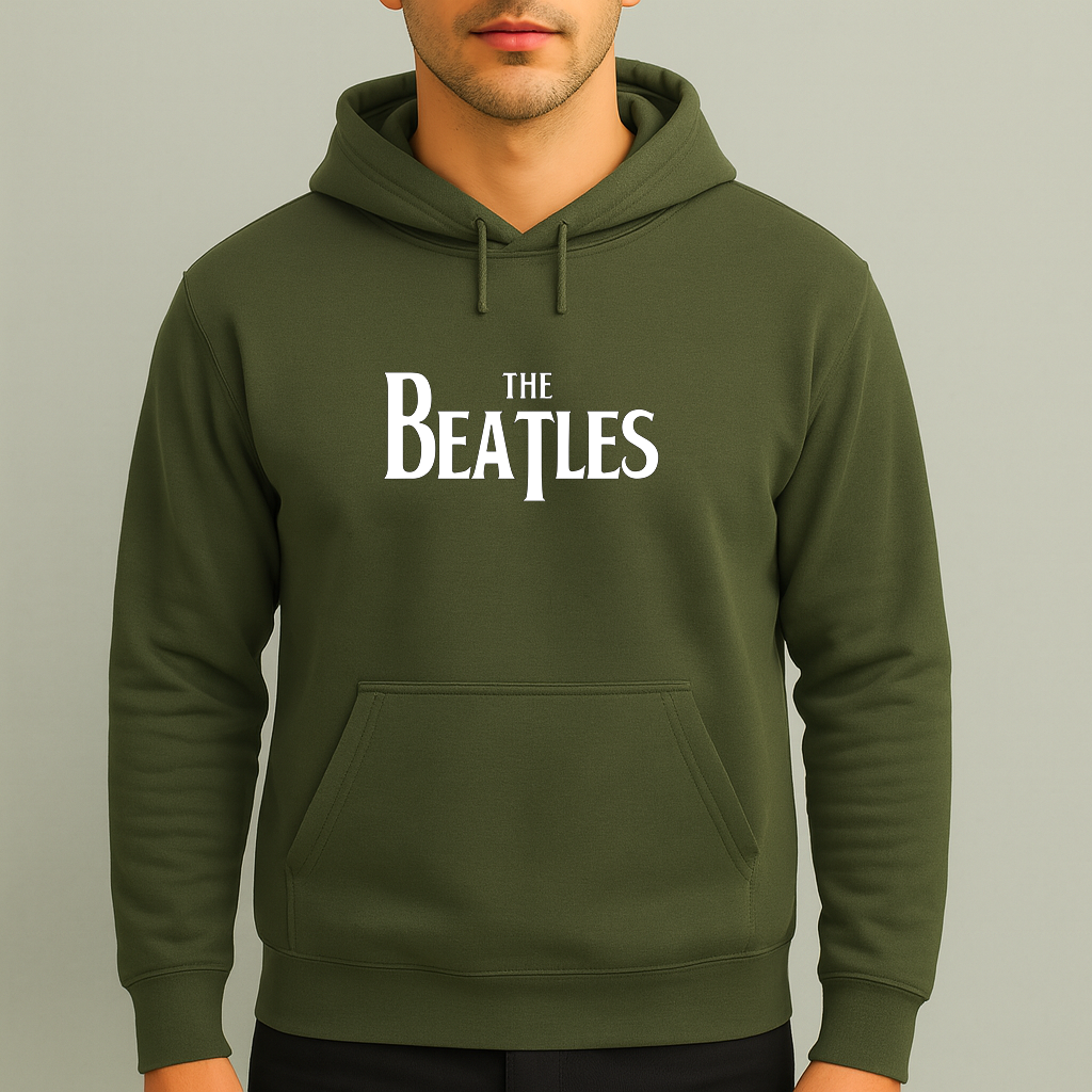 Men's The Beatles Music Pullover Hoodie