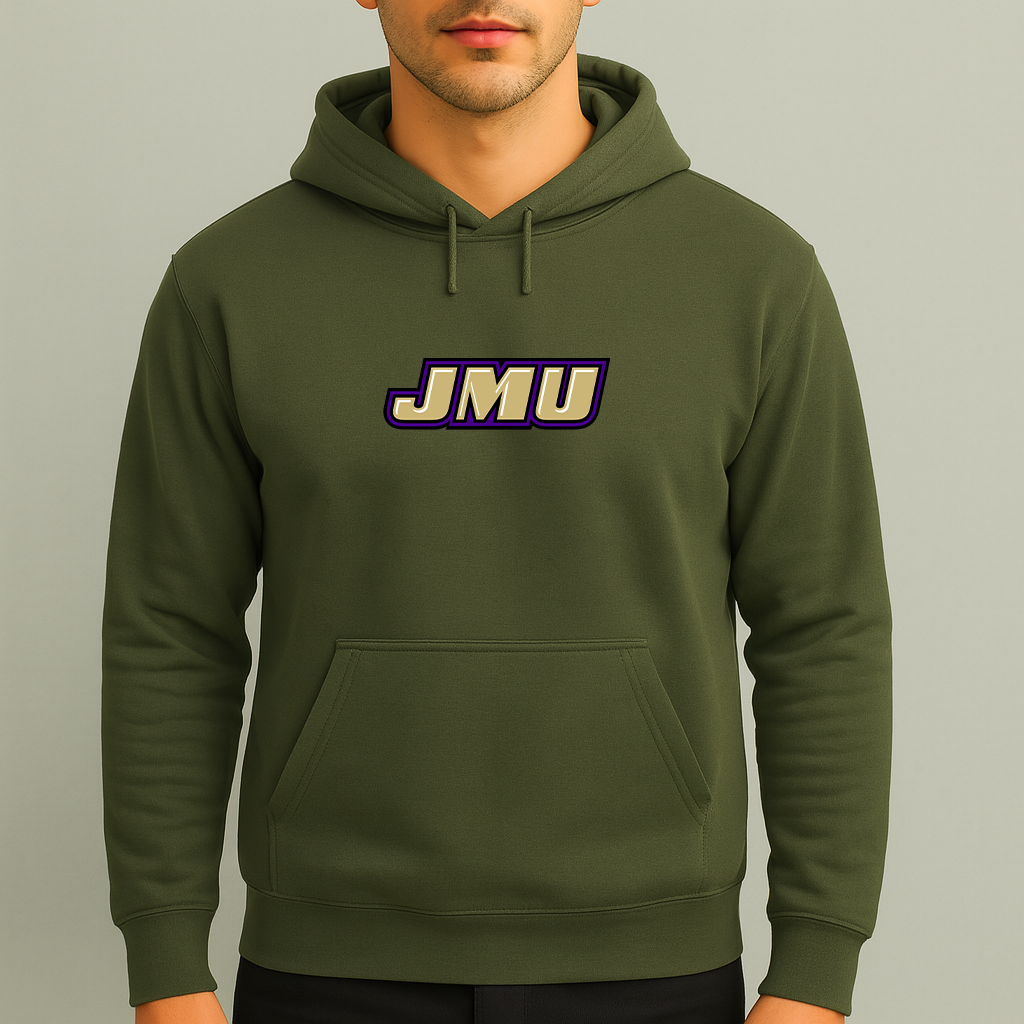 Men's James Madison Dukes Logo Pullover Hoodie