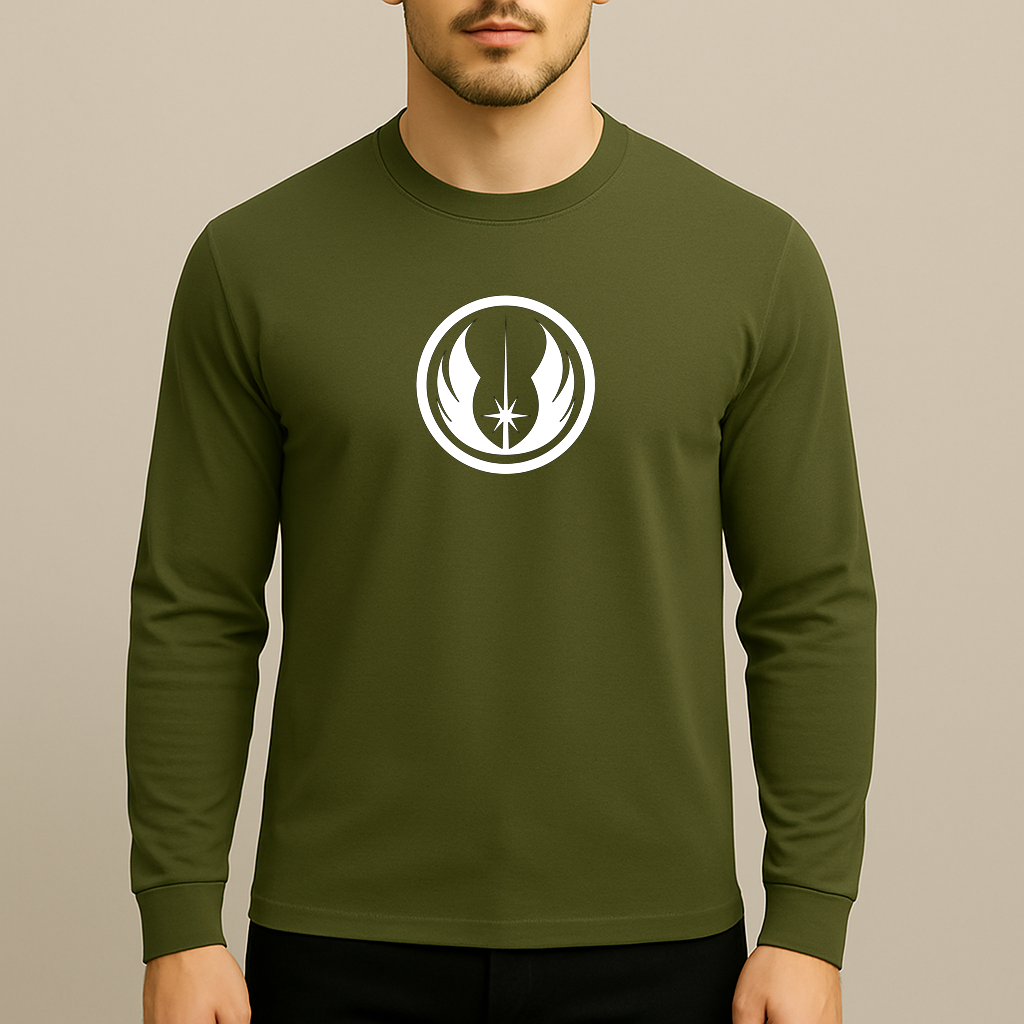 Men's Jedi Star Wars Movie Long Sleeve T-Shirt
