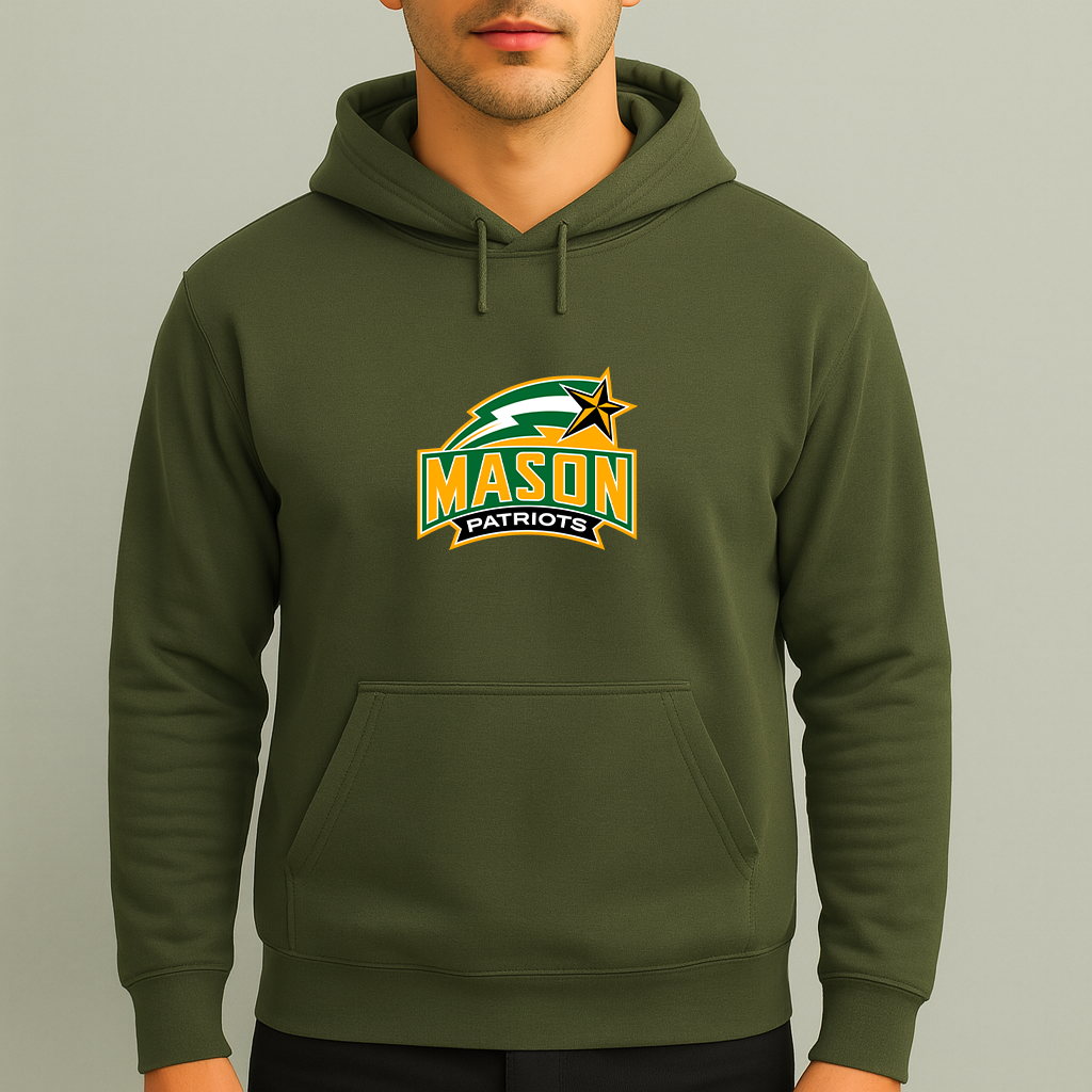 Men's George Mason Patriots Logo Pullover Hoodie